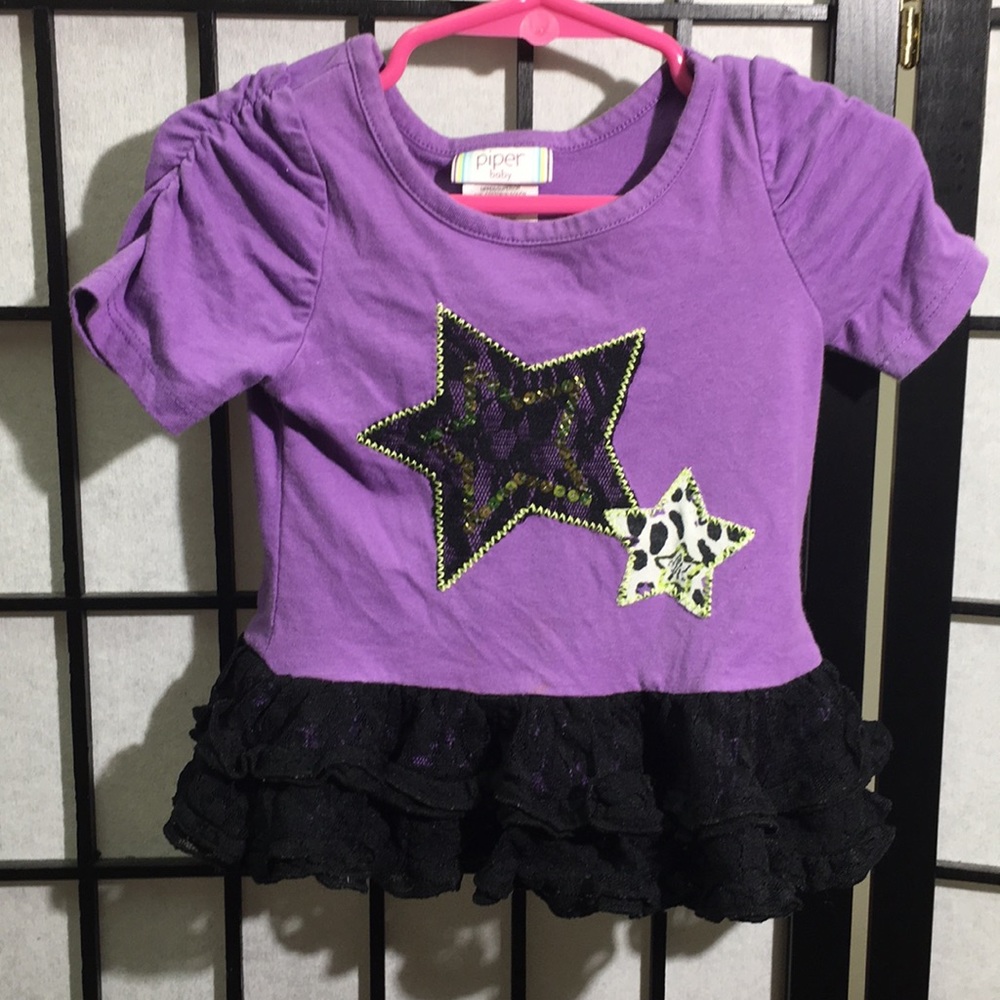 🏖 3/$10 Piper Baby Dress Size 18m